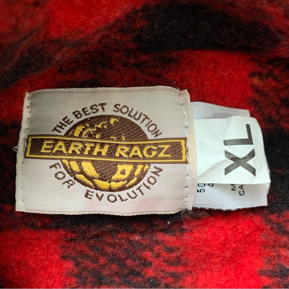 Earth Ragz Checkered Print Shacket - Picture 3 of 5